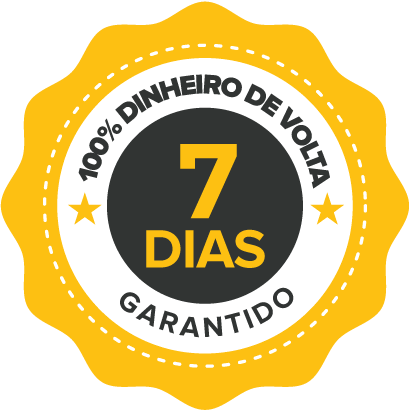7 dias de garantia incondicional